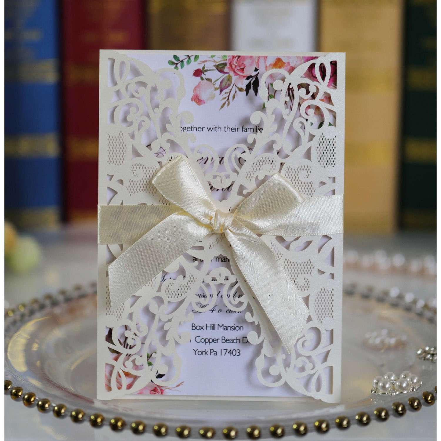 Valentine's Day Greeting Card Laser Holiday Invitation Card Wedding Invitation
